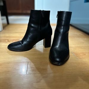 Madewell Black Ankle Boots